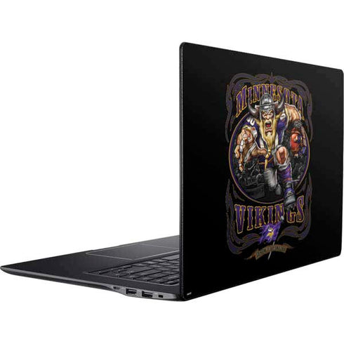 Liquid Blue NFL Minnesota Vikings Running Back Ativ Book 9 (15.6in 2014) Skin
